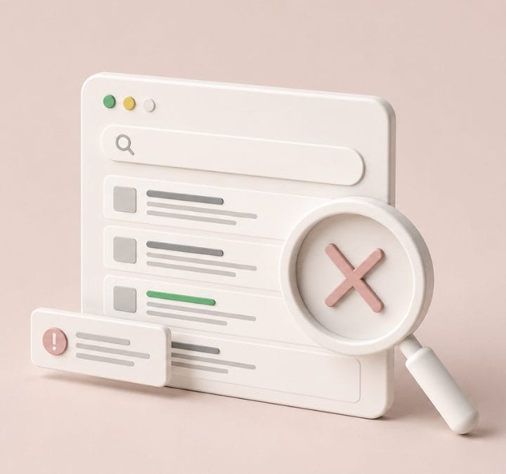 Per què la teva web no apareix a Google? Les 5 causes més habituals