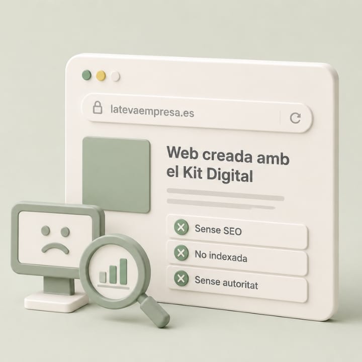Kit digital SEO, un posicionament escàs