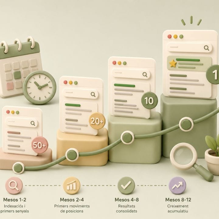 Quant triga el SEO a donar resultats? Circell